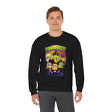 Halloween Cartoon Monsters Unisex Sweatshirt Cozy Streetwear Pullover Spooky Fall Fashion Perfect for Halloween Nights and Autumn Outings