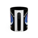 Rocket Science Rocks Accent Coffee Mug 11oz 15oz Space Lover Science Gift Black White Two Tone Ceramic Cup