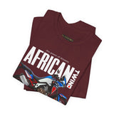 African Twin Adventure Motorcycle Graphic Tee Off Road Touring Bike T Shirt For Riders Explorers Long Distance Travel Motorsport Streetwear Gift