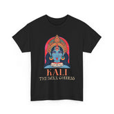 Lord Kali Goddess T Shirt Mahakali The Dark Goddess Shakti Hindu Spiritual Graphic Tee Navratri Durga Puja Festival Wear Unisex Cotton Devotional Streetwear India