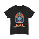 Lord Kali Goddess T Shirt Mahakali The Dark Goddess Shakti Hindu Spiritual Graphic Tee Navratri Durga Puja Festival Wear Unisex Cotton Devotional Streetwear India
