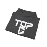 Top G Andrew Tate Graphic Hoodie Black Unisex Streetwear Motivational Hustle Pullover Sweatshirt Bold Typography Design