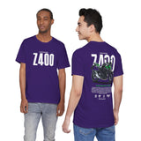 Kawasaki Z400 Naked Street Bike Graphic T Shirt Unisex Heavy Cotton Motorcycle Racing Streetwear Gift