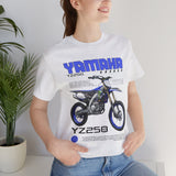 Yamaha YZ250 Inspired Motocross Graphic Unisex Heavy Cotton Tee Racing Dirt Bike Off Road Rider Streetwear Gift for Moto Fans USA