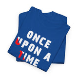 Once Upon A Time There Lived A Ghost Unisex T Shirt Horror Graphic Tee Spooky Paranormal Gothic Halloween Inspired Scary Storytelling Streetwear Top