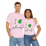 I Love Plants Unisex Heavy Cotton Tee Eco Friendly Botanical Leaf Nature Lover Green Gardening T Shirt Sustainable Plant Parent Gift For Gardeners