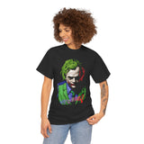 The Jocker Why So Serious Within Unisex Heavy Cotton Tee Bold Psychological Streetwear Art Dark Emotion Graphic Shirt for Fearless Thinkers and Urban Rebels