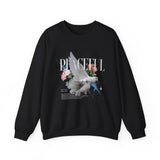 Peaceful Dove Floral Crewneck Sweatshirt Comfortable Unisex Pullover Motivational Streetwear Bold Graphic Design Symbol of Peace Perfect Gift for Friends Birthdays Cozy Days Casual Wear