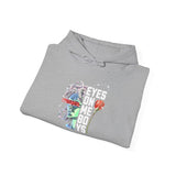 Eyes On Me Boys Medusa Hoodie Comfortable Unisex Heavy Blend Sweatshirt Mythological Streetwear Bold Empowerment Design for Self Expression Perfect Gift for Friends Birthdays Cozy Days Casual Wear