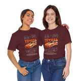 Legendary Turbo JDM MK4 Street Racer Unisex Heavy Cotton Tee Retro Tuner Car Graphic Shirt