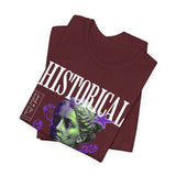 Historical Statue Graphic Premium Unisex Jersey Short Sleeve Tee Vintage Aesthetic Streetwear T-Shirt