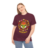Kathakali Unisex T Shirt Kerala Traditional Dance Art Graphic Tee Indian Culture Festival Onam Heritage Malayalam Performance Heavy Cotton Top