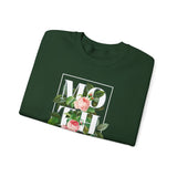Mother Floral Crewneck Sweatshirt Comfortable Unisex Pullover Bold Typography Botanical Graphic Streetwear Gift For Mom Mother’s Day Birthday Cozy Everyday Wear