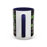 Money Mindset Accent Coffee Mug 11oz 15oz Motivational Hustle Grind Wealth Entrepreneur Graphic Ceramic Mug Bold Streetwear Inspired Success Lifestyle Cup