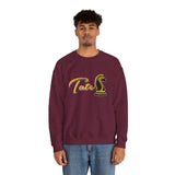 TopG Unisex Heavy Blend Crewneck Sweatshirt Premium Motivational Graphic Streetwear Tate Knight Design Hustle Mindset Apparel