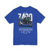 Kawasaki Z400 Naked Street Bike Graphic T Shirt Unisex Heavy Cotton Motorcycle Racing Streetwear Gift