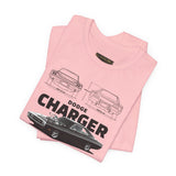 Legendary Retro Muscle Coupe Blueprint Unisex Heavy Cotton Tee Powerful Vintage Streetwear Art Shirt for Car Lovers & Collectors