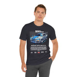 Nissan Skyline GT R R34 Inspired Illustrated JDM Racing Car Graphic T Shirt Iconic Japanese Performance Street Racing Culture Automotive Streetwear Gift For Car Enthusiasts