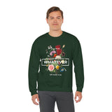 You Can Be Whatever Motivational Crewneck Sweatshirt Comfortable Unisex Pullover Bold Floral Empowerment Design Streetwear Positive Vibes Cozy Everyday Wear Perfect Gift for Dreamers Friends and Free...