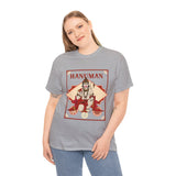Lord Hanuman Graphic T Shirt Bajrangbali Ram Bhakt Devotional Hindu Spiritual Festival Wear Unisex Cotton Tee Hanuman Jayanti Temple Outfit Indian Cultural Streetwear Gift
