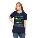 Porsche 911 Green Monster Racing Car Graphic Unisex Heavy Cotton Tee High Performance Speed Machine Streetwear Shirt for Car Enthusiasts