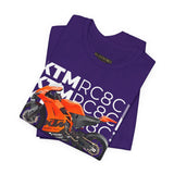 KTM RC 8C Track Inspired Unisex Heavy Cotton Tee Racing Superbike Graphic Streetwear Motorsport Fan T Shirt