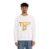 TopG Graphic Unisex Heavy Blend Crewneck Sweatshirt Motivational Hustler Streetwear Fitness Entrepreneur Alpha Mindset Pullover