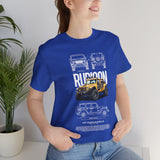 Adventure Ready Off Road 4x4 Truck Graphic Unisex Heavy Cotton Tee Rugged Streetwear Shirt for Outdoor Explorers and Trail Lovers