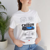 Bugatti Chiron Hypercar Side Profile Graphic T Shirt Luxury Supercar Automotive Streetwear Unisex Heavy Cotton Tee High Performance Motorsport Lifestyle Gift For Car Lovers Exotic Car Fans