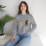 TopG Unisex Heavy Blend Crewneck Sweatshirt Premium Motivational Graphic Streetwear Tate Knight Design Hustle Mindset Apparel
