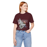 Peaceful Dove Floral Unisex Jersey Short Sleeve Tee Comfortable Soft Cotton Motivational Streetwear Graphic T-Shirt Bold Typography Casual Wear Perfect Gift For Friends Birthdays Everyday Style
