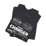 Legendary Retro Muscle Coupe Blueprint Unisex Heavy Cotton Tee Powerful Vintage Streetwear Art Shirt for Car Lovers & Collectors