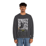 Dynasty Statue Graphic Unisex Heavy Blend Crewneck Sweatshirt Greek Sculpture Butterfly Streetwear Art Inspired Pullover