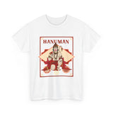 Lord Hanuman Graphic T Shirt Bajrangbali Ram Bhakt Devotional Hindu Spiritual Festival Wear Unisex Cotton Tee Hanuman Jayanti Temple Outfit Indian Cultural Streetwear Gift