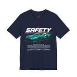 Formula One Safety Car Inspired Motorsport Graphic Unisex Tee High Performance Racing Streetwear Track Day Apparel Pace Car Design For Racing Fans Speed Culture Enthusiasts