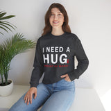 Unisex I Need A Huge Amount Of Money Crewneck Sweatshirt Funny Motivational Graphic Pullover Entrepreneur Hustle Wealth Inspired Casual Streetwear