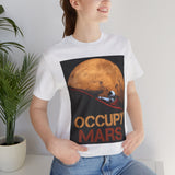 Mars Explorer Astronaut Unisex Heavy Cotton Tee Futuristic Space Adventure Graphic Shirt Inspiring Sci Fi Design Perfect Gift for Dreamers and Space Lovers