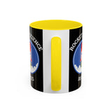 Rocket Science Rocks Accent Coffee Mug 11oz 15oz Space Lover Science Gift Black White Two Tone Ceramic Cup