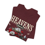Heavens Hallucinations Unisex Jersey Short Sleeve Tee Comfortable Modern Streetwear Bold Artistic Floral Graphic Design Perfect Gift for Friends Birthdays Casual Wear