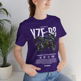 Yamaha YZF R3 Monster Energy Inspired Unisex Heavy Cotton Tee Racing Motorcycle Streetwear Graphic T Shirt Gift For Riders Bikers Moto Fans Casual Wear