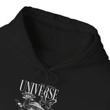 Universe Is Wide Unisex Heavy Blend Hooded Sweatshirt Cosmic Galaxy Butterfly Space Aesthetic Streetwear Pullover Hoodie