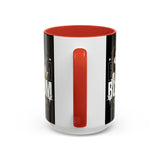 Accent Coffee Mug Bloom Stronger Floral Graphic Ceramic Cup 11oz 15oz Motivational Nature Inspired Aesthetic Drinkware Gift Streetwear Fashion Accessory