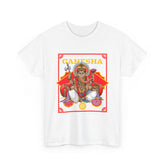 Lord Ganesha Graphic T Shirt Divine Ganpati Bappa Morya Hindu Devotional Spiritual Festival Wear Unisex Cotton Tee Ganesh Chaturthi Pooja Outfit Indian Cultural Streetwear Gift