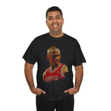 The Champion Within Unisex Heavy Cotton Tee Motivational Typography Art Bold Red Gold Streetwear Design For Dreamers Athletes And Everyday Achievers