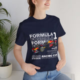 High Performance Single Seater Racing Car Graphic Unisex Heavy Cotton Tee Premium Motorsport Streetwear For Speed Lovers And Daily Casual Wear