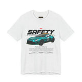 Formula One Safety Car Inspired Motorsport Graphic Unisex Tee High Performance Racing Streetwear Track Day Apparel Pace Car Design For Racing Fans Speed Culture Enthusiasts