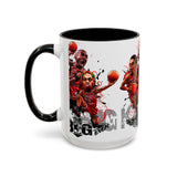 Legends On Court Ceramic Mug Basketball Gift For Sports Fans Gym Lovers Urban Lifestyle Drinkware Bold Streetwear Design Perfect For Coffee Tea And Everyday Motivation