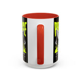 Praise Angel Statue Graphic Ceramic Mug Gothic Spiritual Coffee Tea Cup Bold Streetwear Design