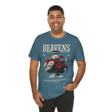 Heavens Hallucinations Unisex Jersey Short Sleeve Tee Comfortable Modern Streetwear Bold Artistic Floral Graphic Design Perfect Gift for Friends Birthdays Casual Wear
