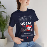 Italian Superbike Panigale Style Racing Motorcycle Graphic Unisex Heavy Cotton Tee Premium Streetwear T Shirt for Riders Bikers Enthusiasts and Everyday Wear